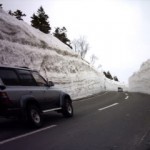 八甲田の雪の回廊